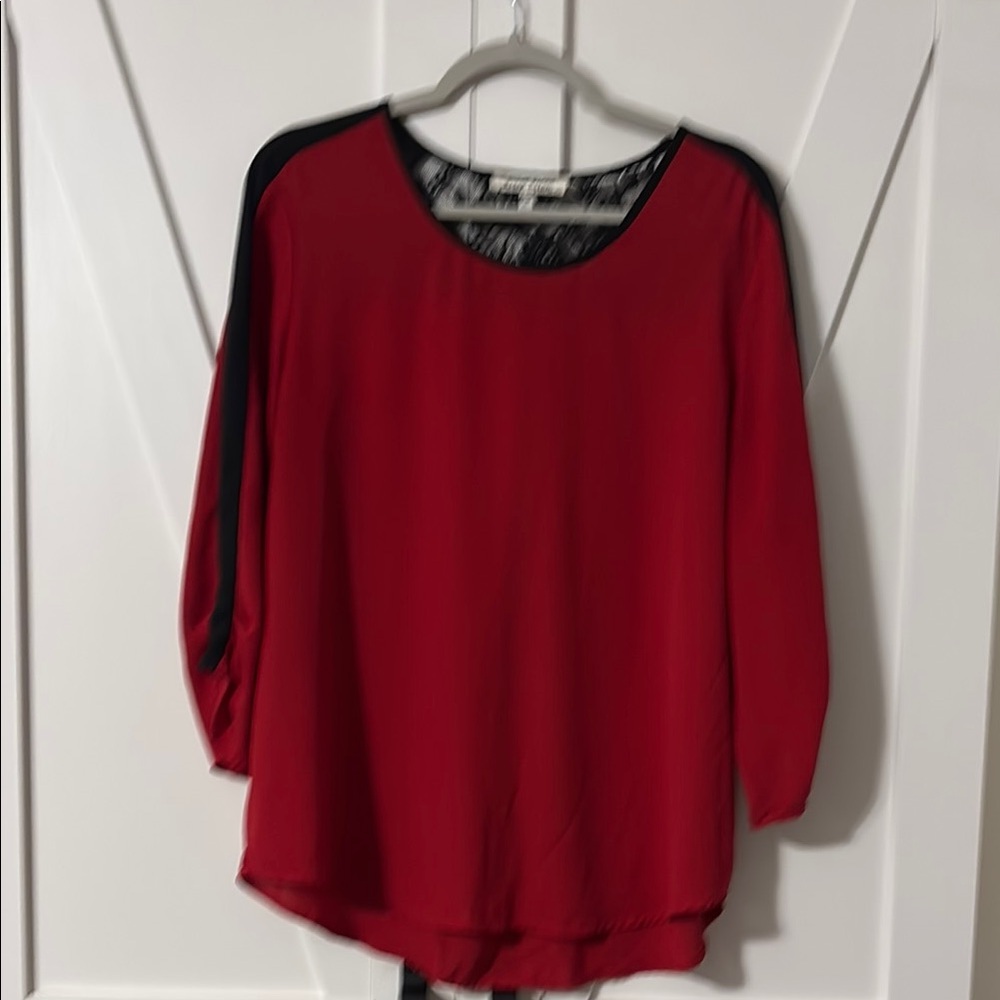 Women's Red Blouse
